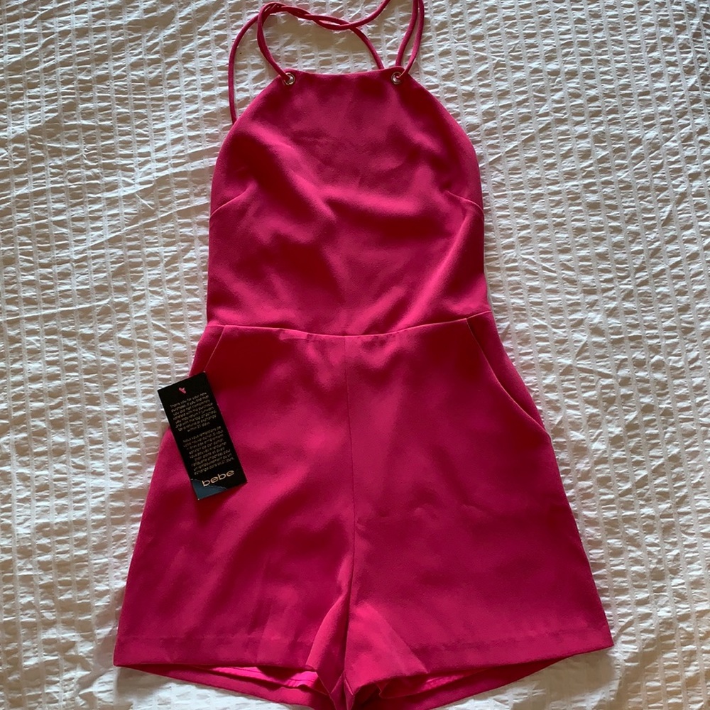 Pink romper